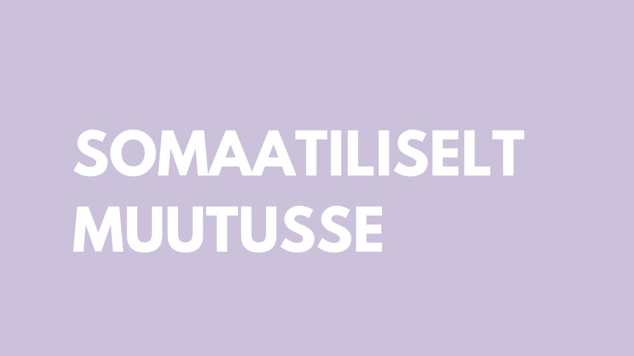 Somaatiliselt muutusse